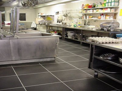 Commercial kitchen flooring